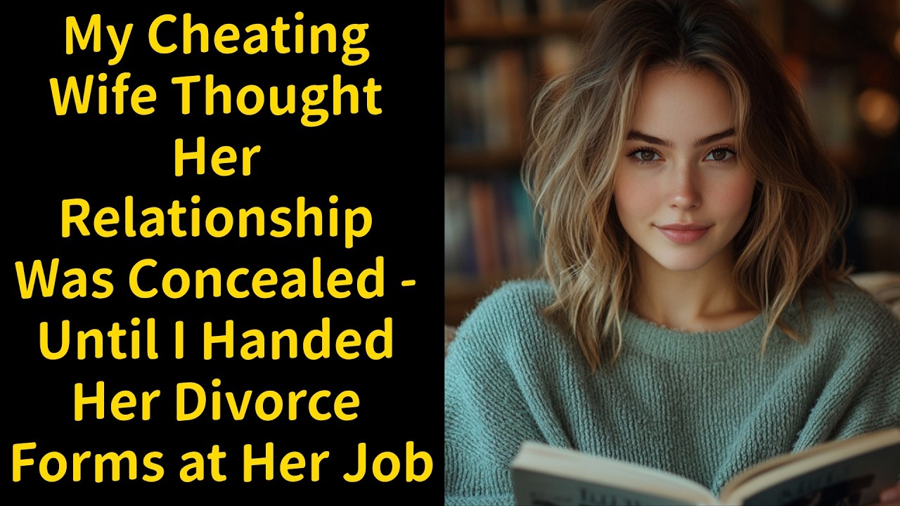 My Cheating Wife Thought Her Relationship Was Concealed -Until I Handed Her Divorce Forms at Her Job