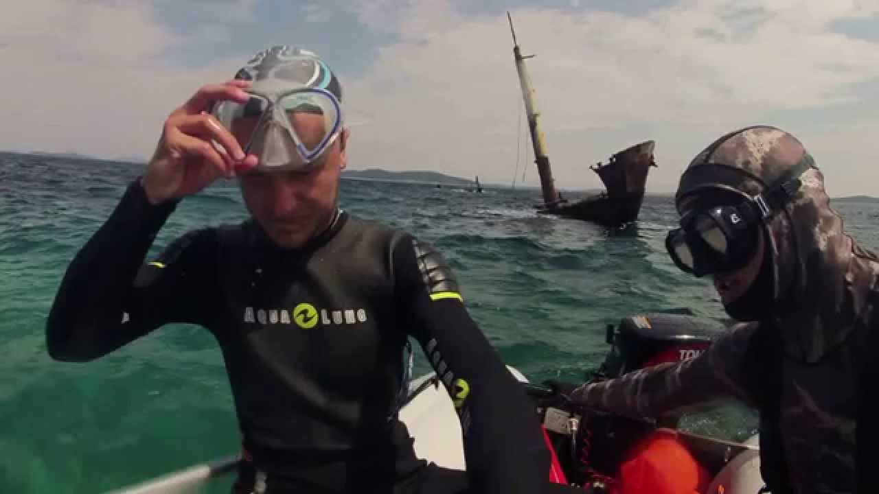 Summer sailing and spear fishing in Croatia, Adriatic with Gibsea 31