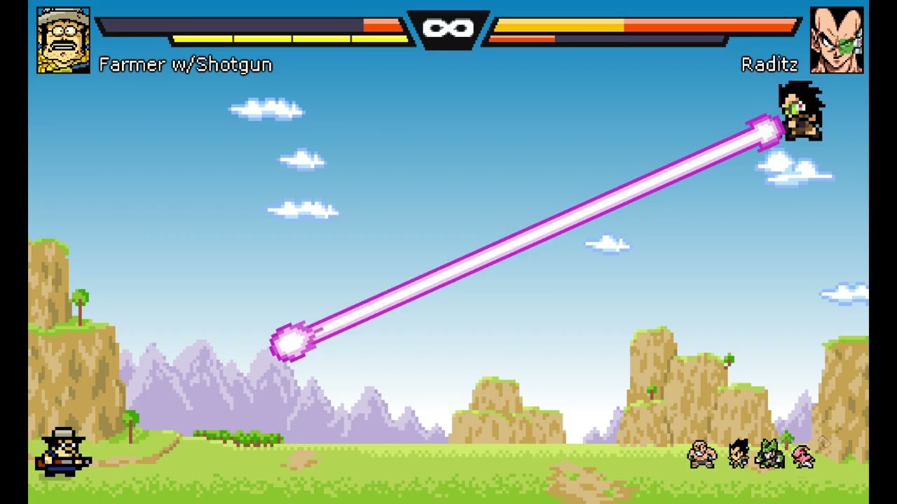 Daily Challenge: Farmer with a shotgun (God Difficulty) ! Dragon ball Devolution