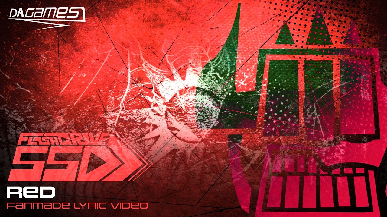 DAGames - FlashDrive SSD (Red) | FANMADE LYRIC VIDEO | Gerry R.