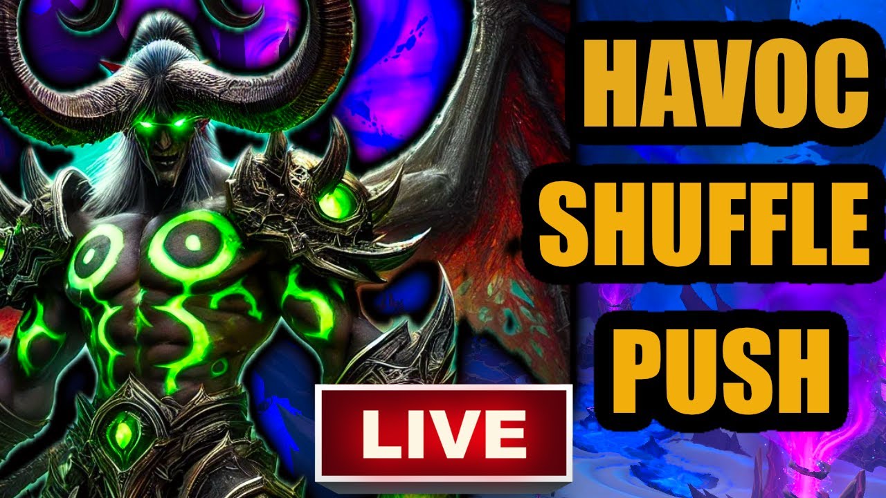 🔴Havoc DH PvP ! Solo Shuffle Push & Devourer DH Beta ! First 2026 Stream !