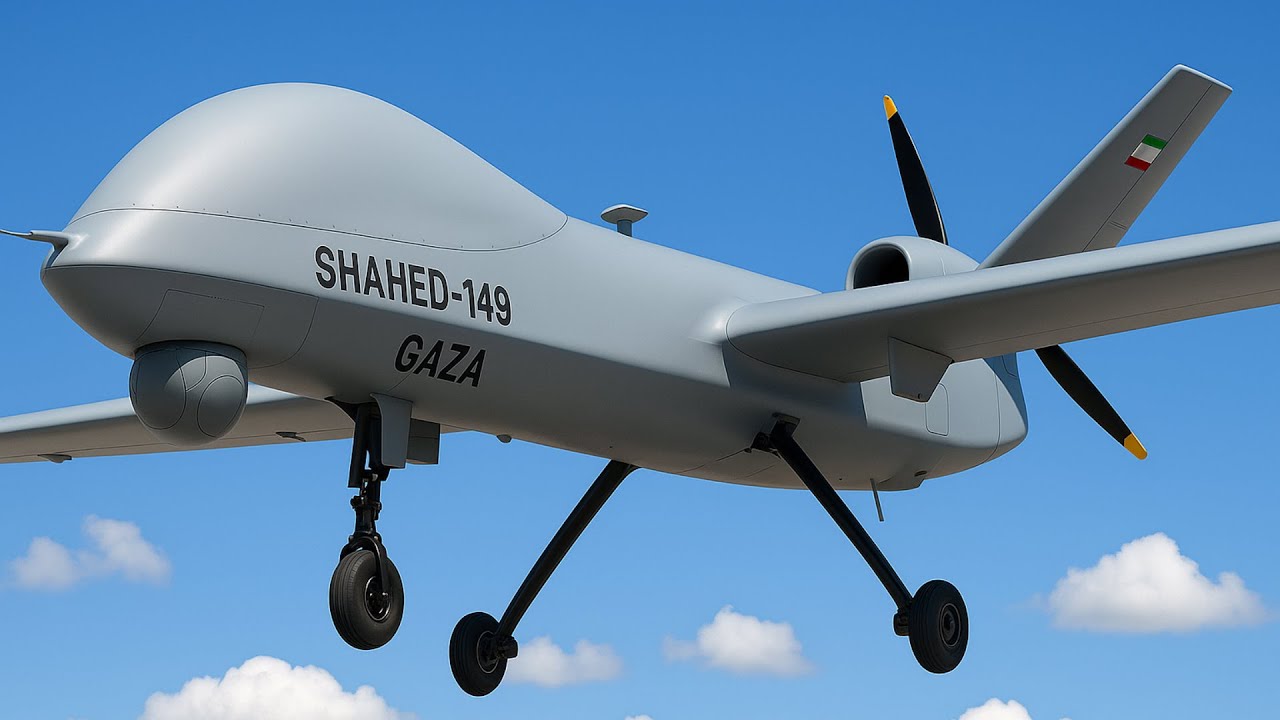 The Astonishing Secrets and Capabilities of Iran&rsquo;s Shahed-149 Gaza Drone // #Shahed149, #IranDrone.