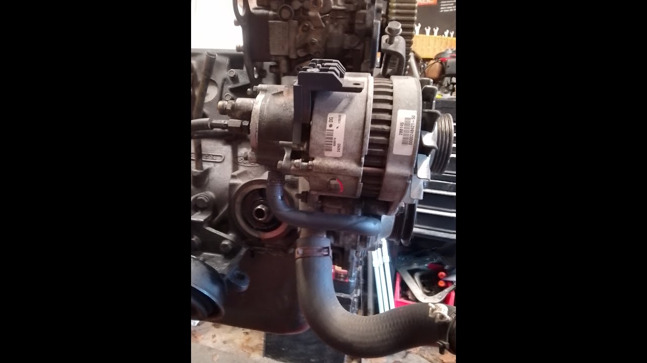 MK4 Transit Banana Engine Vid14 Sump, Alternator, Vacuum unit refit