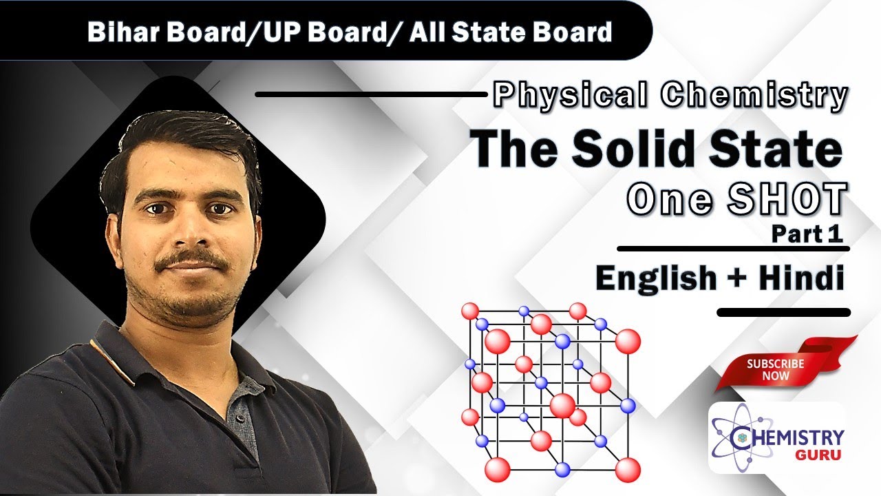 The Solid State Chemistry Class 12 | Board Exam Revision in One Shot 1 | Chemistry Guru | Ravi Sir