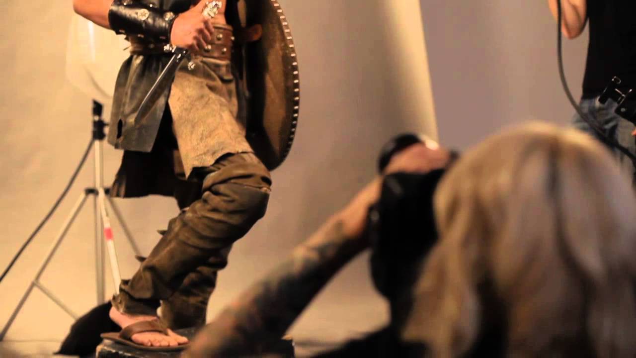 Behind the Scenes at a Harlequin Cover Shoot: To Tempt a Viking (Harlequin TV)