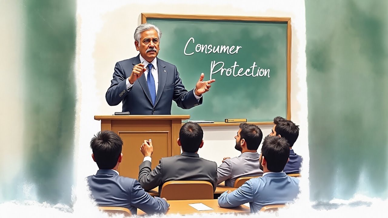 Lecture on Consumer Protection Act 2005 by Mr Pervez Iqbal Sipra sb Judge Consumer Court
