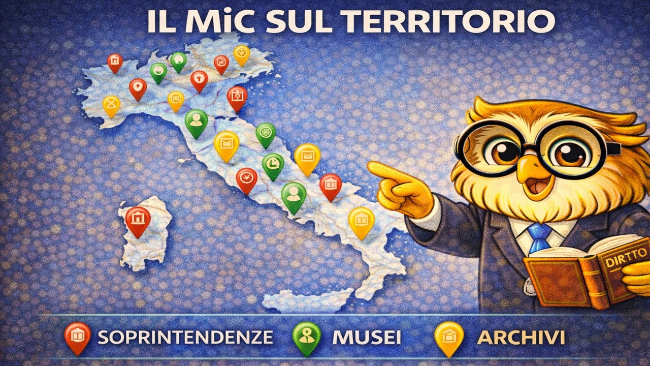 L'Organizzazione Periferica del Ministero della Cultura (MiC): Soprintendenze, Musei e Archivi