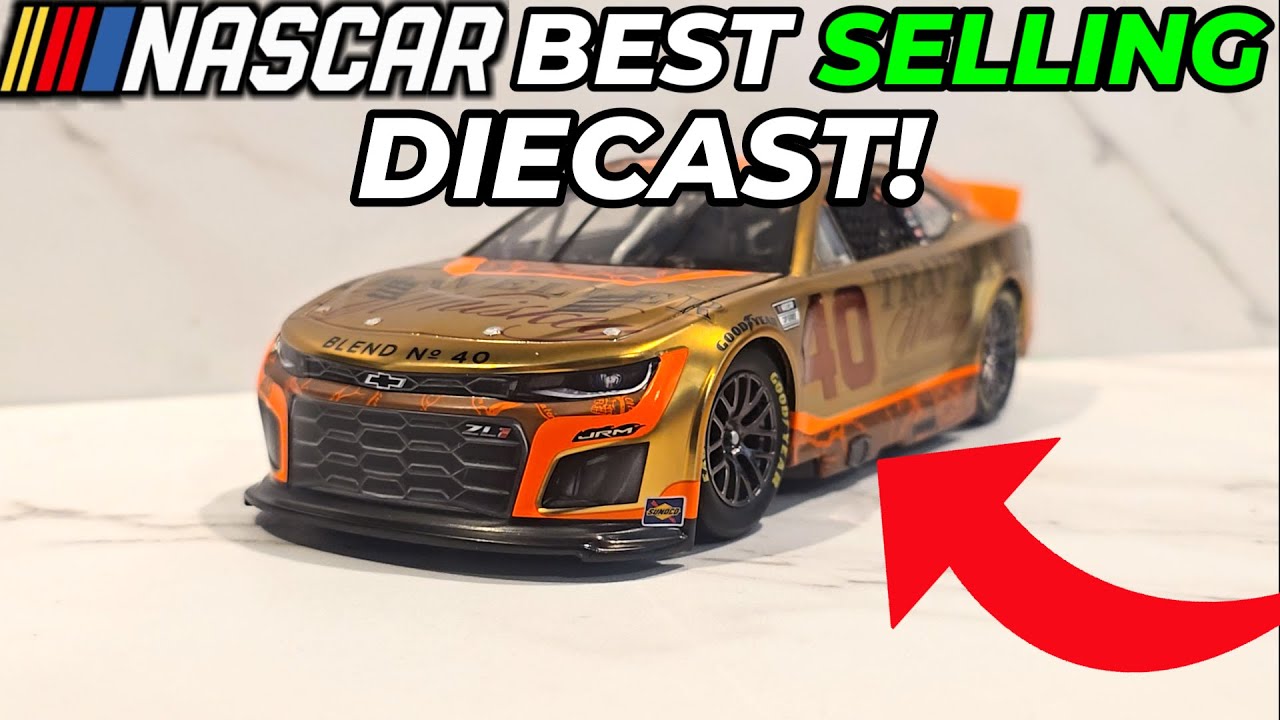 Самая продаваемая литая модель NASCAR 2025 года! | Виски Traveller #40 Джастина Олгайера 2025 год...