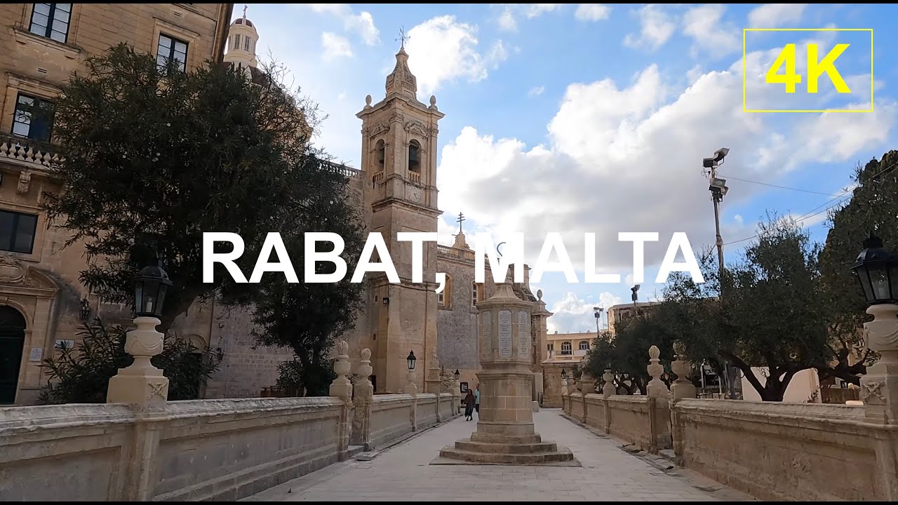 RABAT, MALTA | 4K Walk