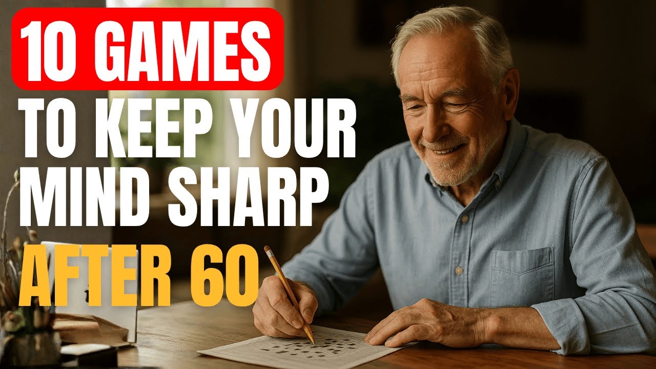 10 Brain Games Seniors Can Play Daily to STAY SHARP and Focused After 60
