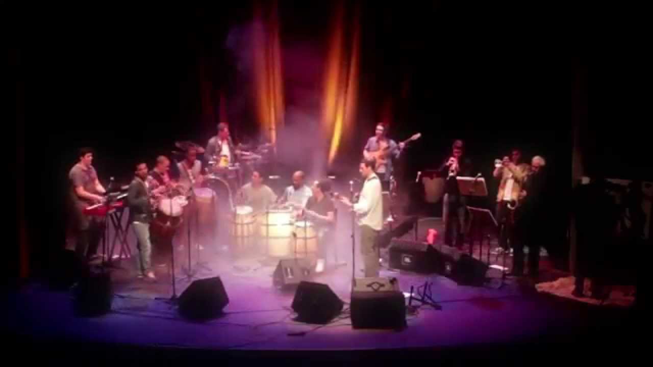 Alejandro Luzardo y La Candombera.  Sala Zitarrosa 2014