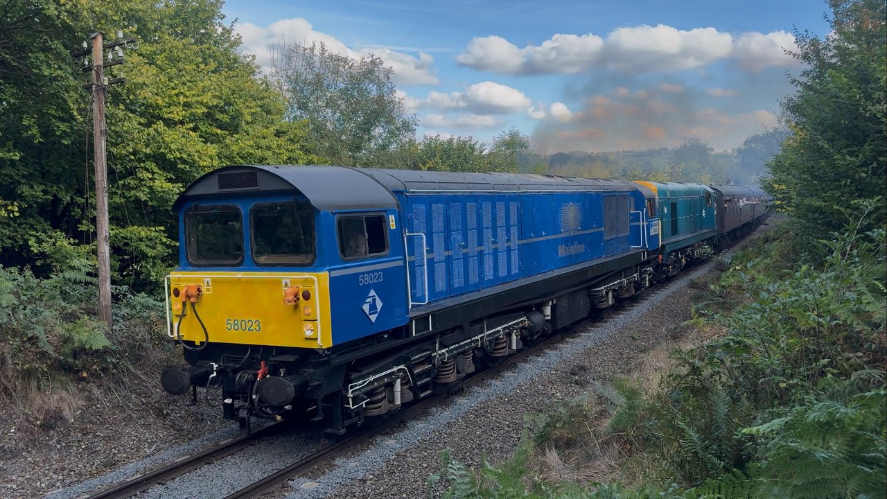 Severn valley railway autumn diesel bash 0ct 2024