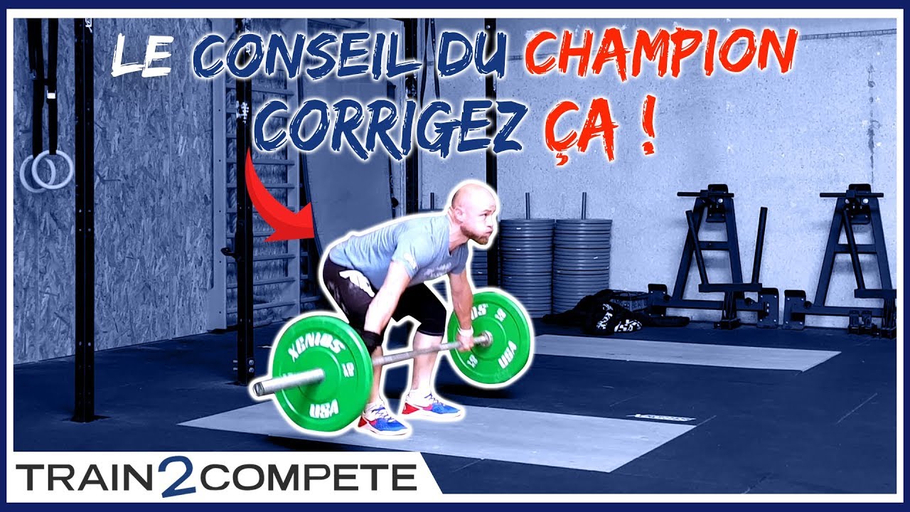 LA PLUS GROSSE ERREUR DES CROSSFITEURS EN HALTÉROPHILIE - Avec Kevin Caesemaeker