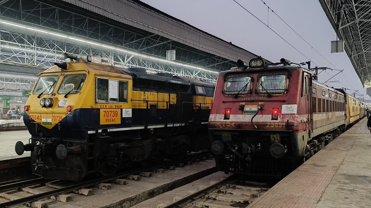 Complete Train Journey Vlog. || Chandrapura TO Howrah By 18014 Bokaro - Howrah Express. In 3rd AC.