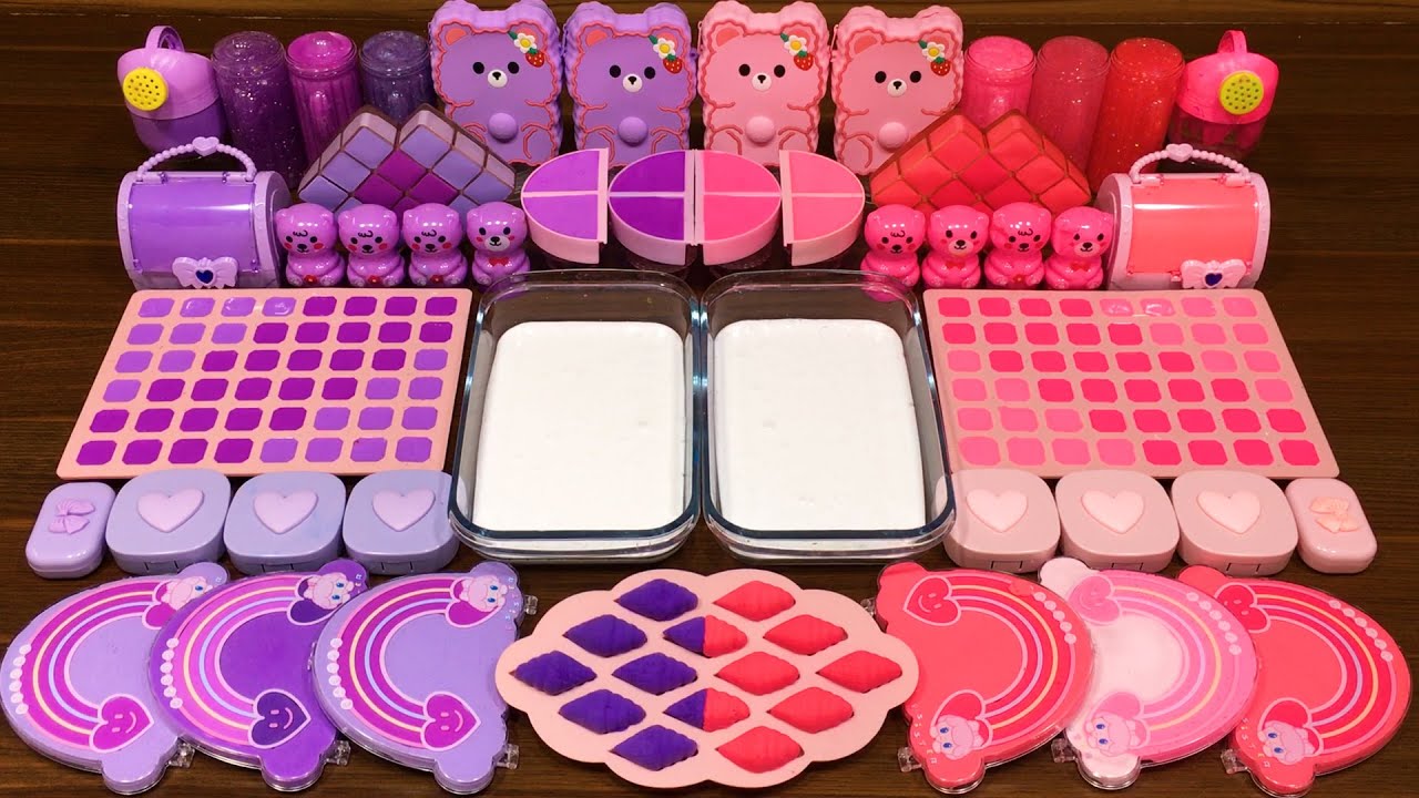 LIVE : Slime Mixing Random Things Into Glossy Slime For Relaxing ASMR  #1090