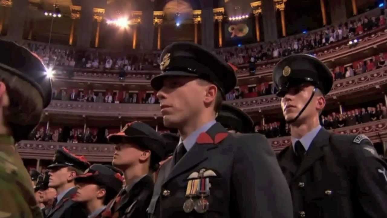 Release of Poppy Petals - Festival of Remembrance 2011
