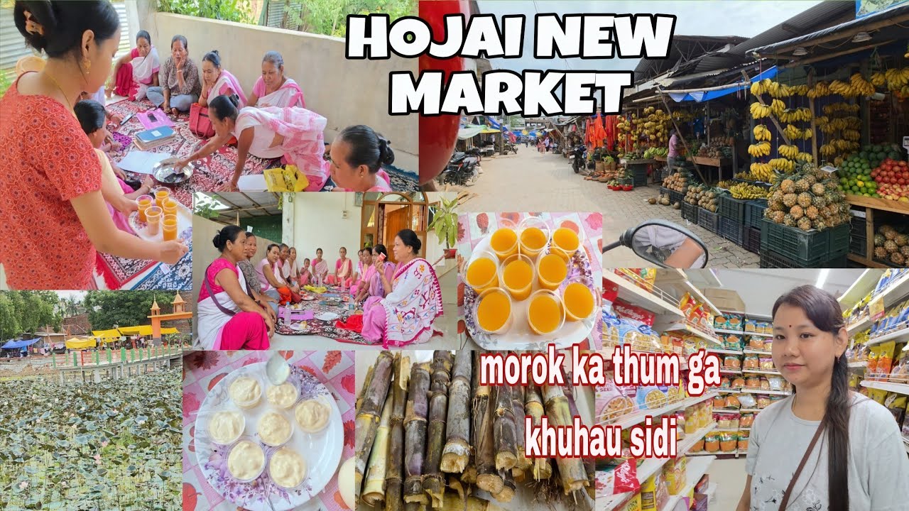 Hojai new market❤️ (Natun bazar)😍yam nungaikhre mayam punbase🥰❤️ @Nongthonbampakhonglei4770 