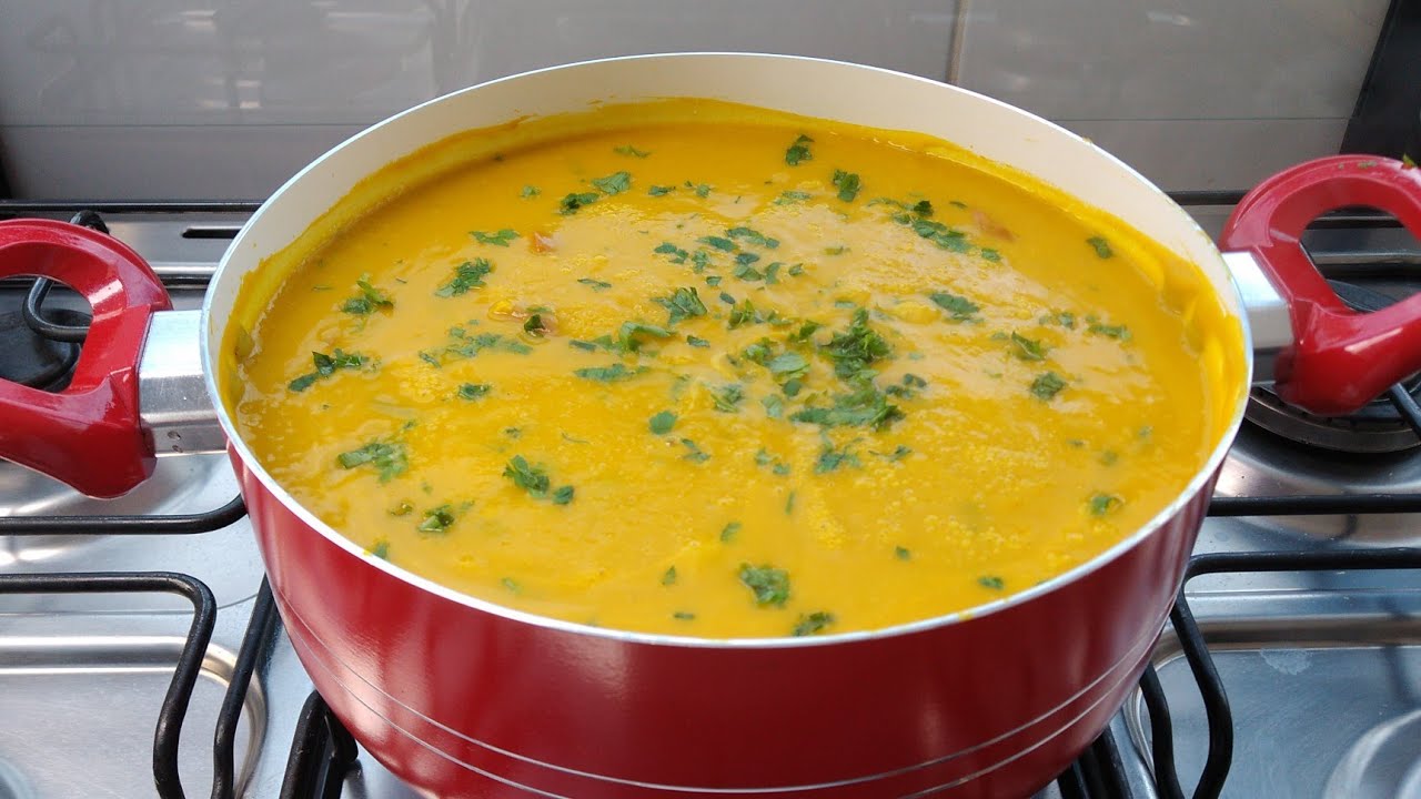 CALDO DE ABÓBORA , COM CALABRESA FÁCIL e RÁPIDO