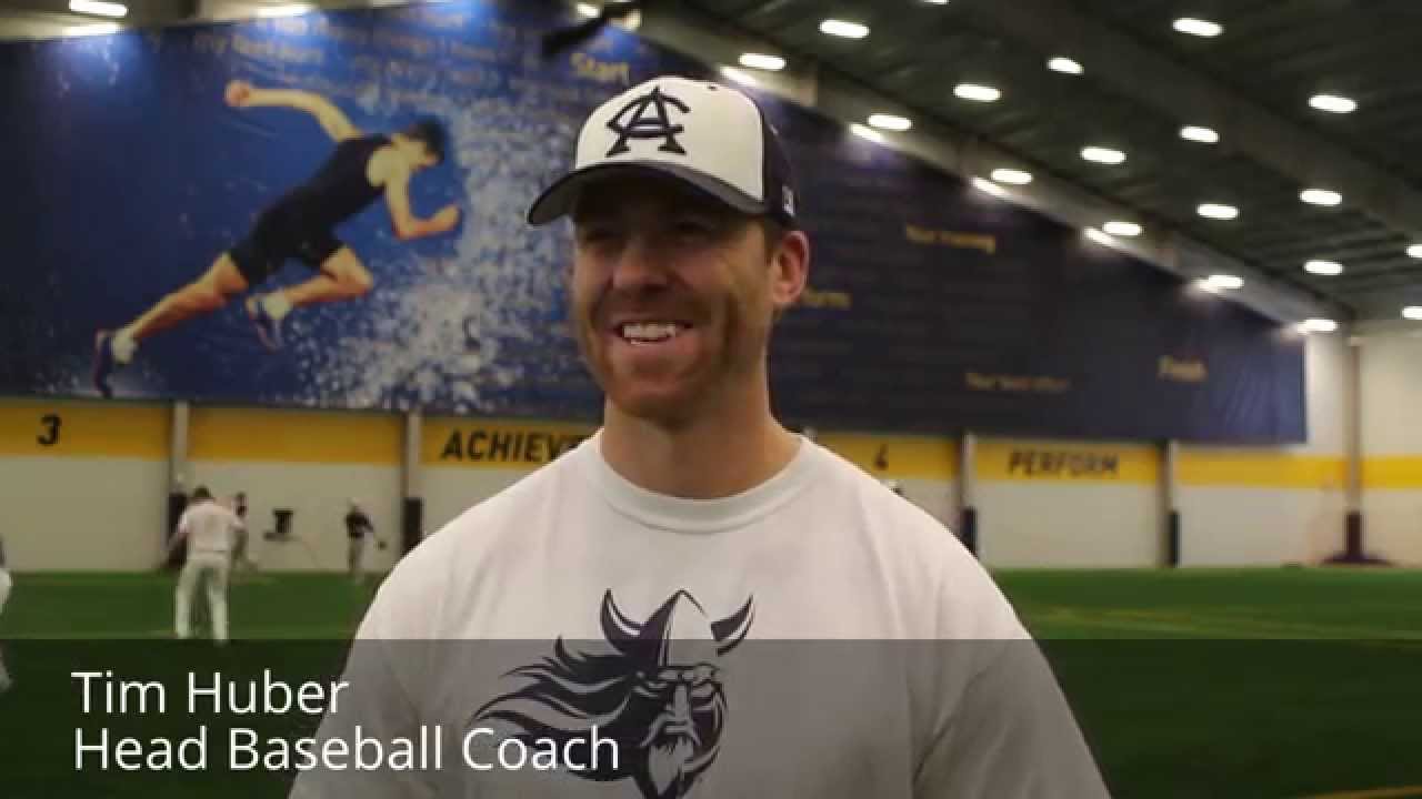 Head coach Tim Huber talks about first few practices of the 2015 season