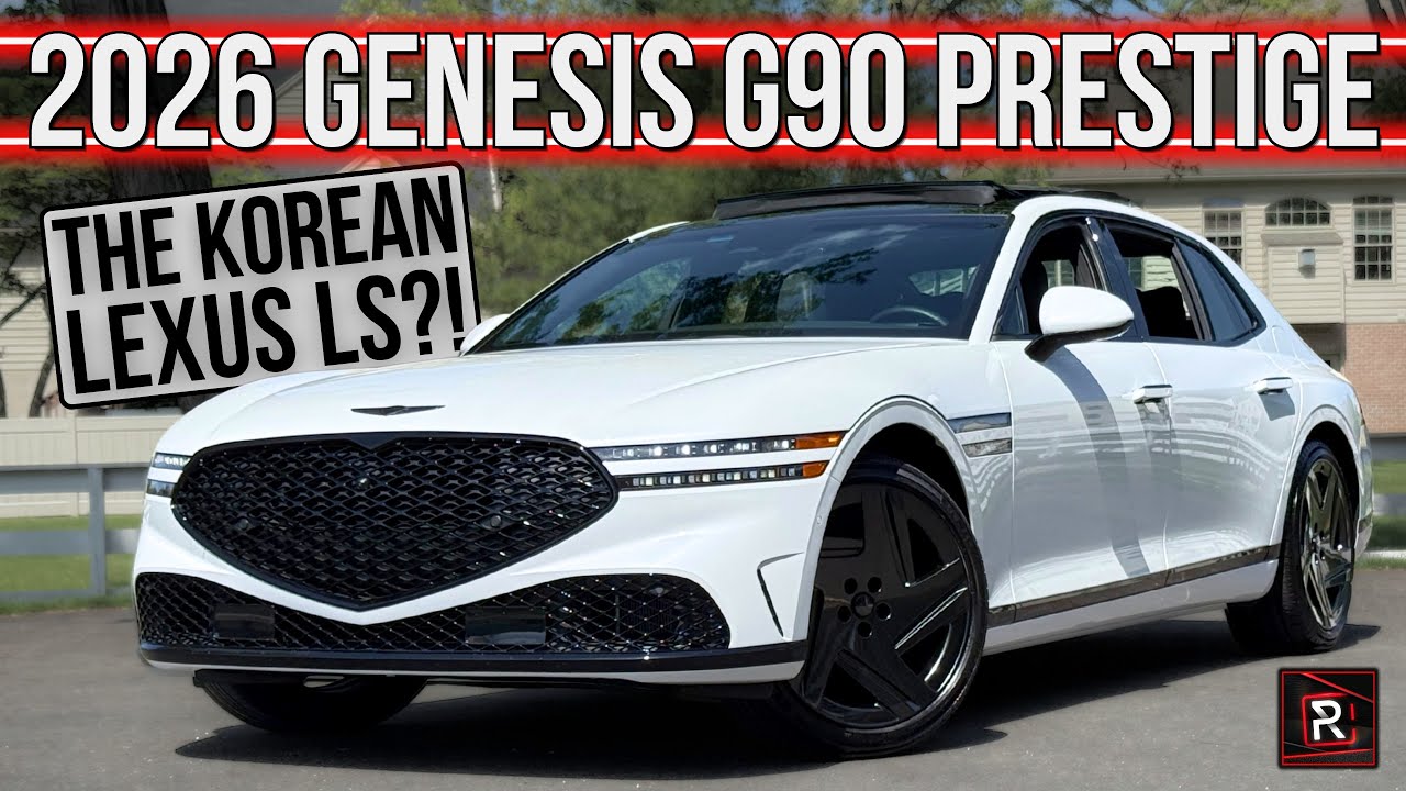 The Korean Lexus LS! | 2026 Genesis G90 Prestige Black | Detailed Review