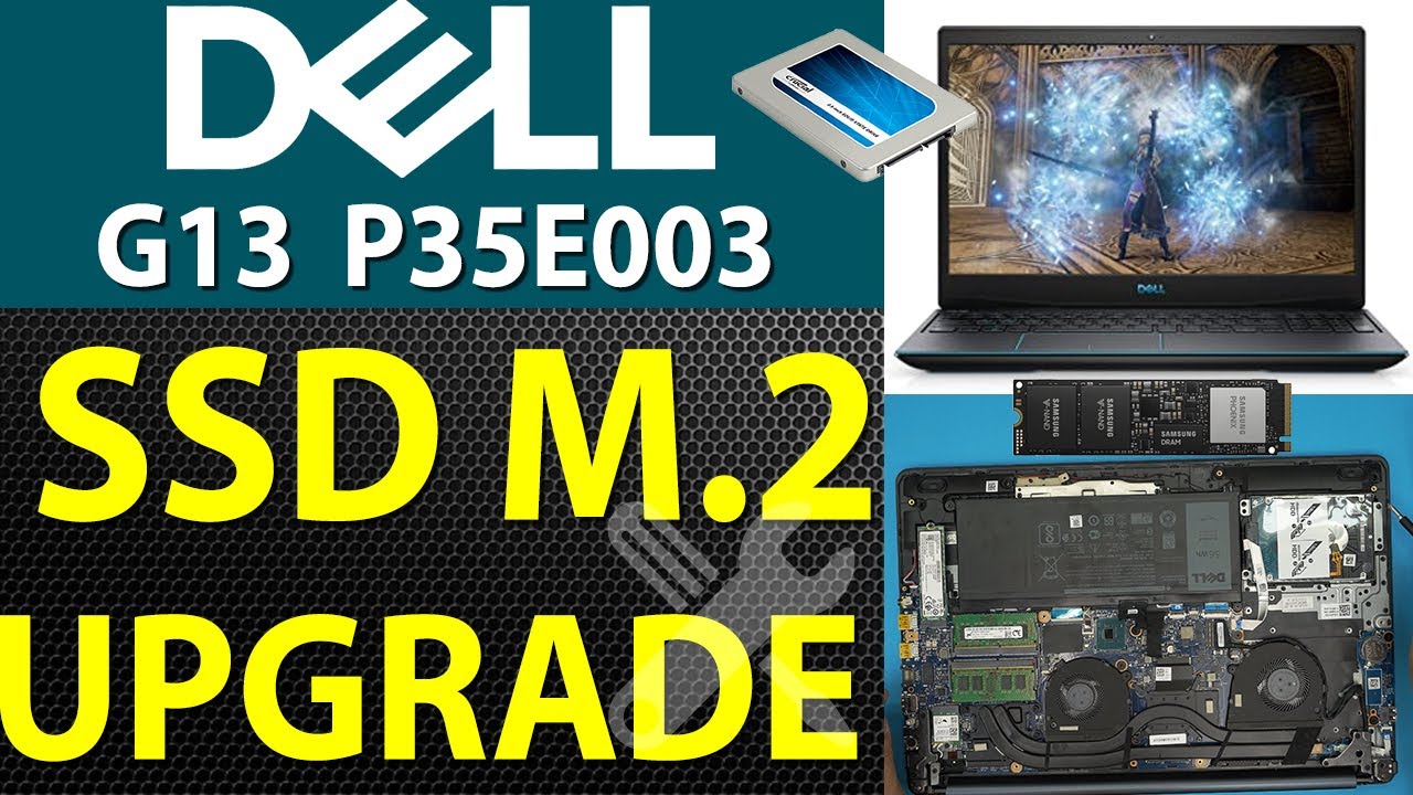 Dell G3 17 Gaming 🚩 P35e003 💻 SSD m.2 HDD Upgrade