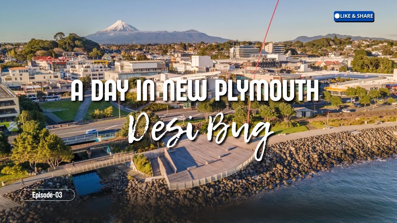 “Finally Pohanch Gaye New Plymouth! Aisa View Pehli Baar Dekha 😱” Part -01 |