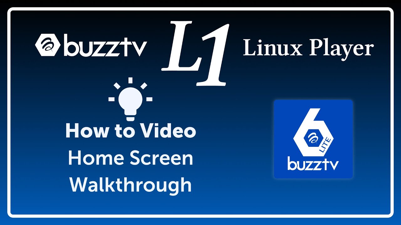 BuzzTV L1 (Linux Player) | VPN Setup | How to & Help Video