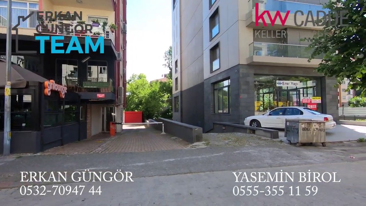 KW CADDE - Erkan G&uuml;ng&ouml;r/Yasemin Birol - CADDEBOSTAN SAHİLDE DENİZ MANZARALI DAİRE