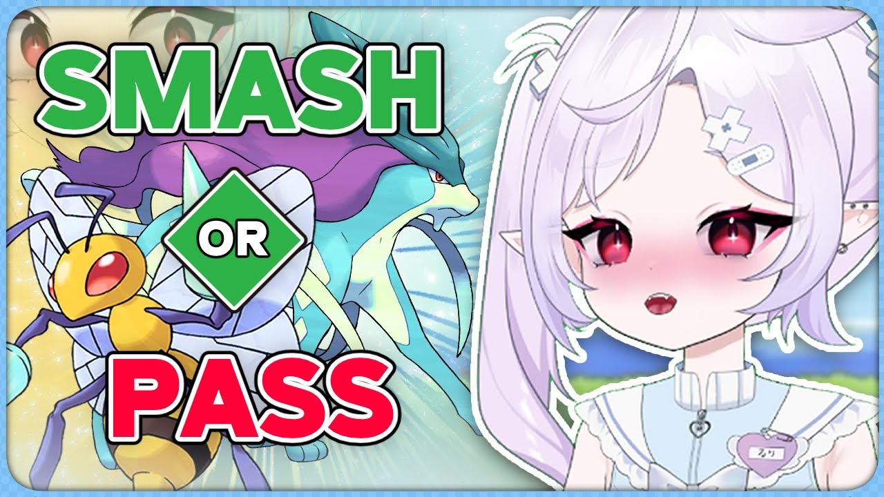 Unhinged Vtuber Pokemon Smash or Pass!