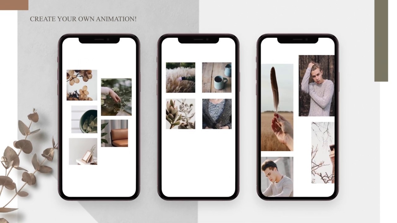Animated Photo Collage Instagram Pack - Eviory