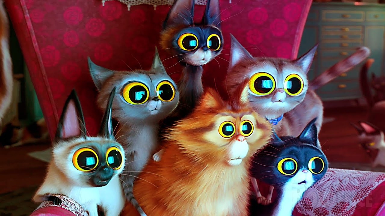 Dog vs Crazy Cats Army | The Secret Life of Pets 2 | CLIP