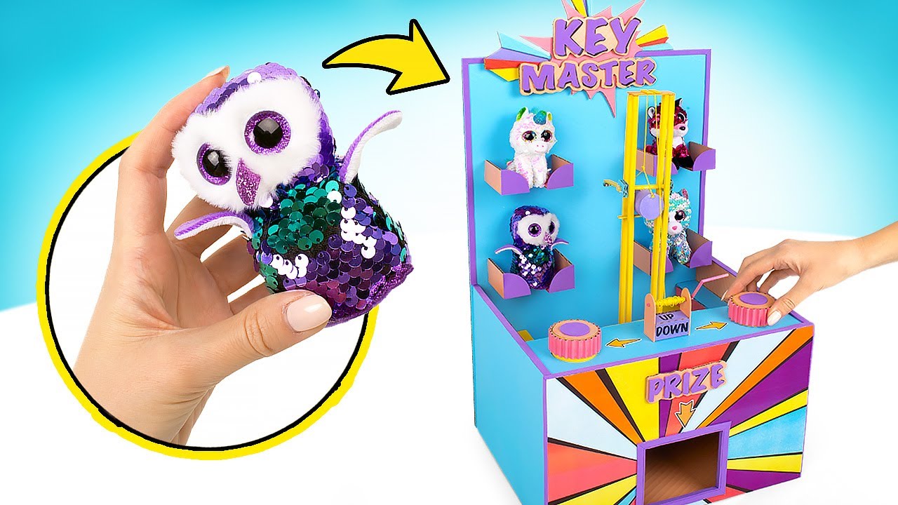 Einen Key Master-Spielautomaten aus Pappe selber machen