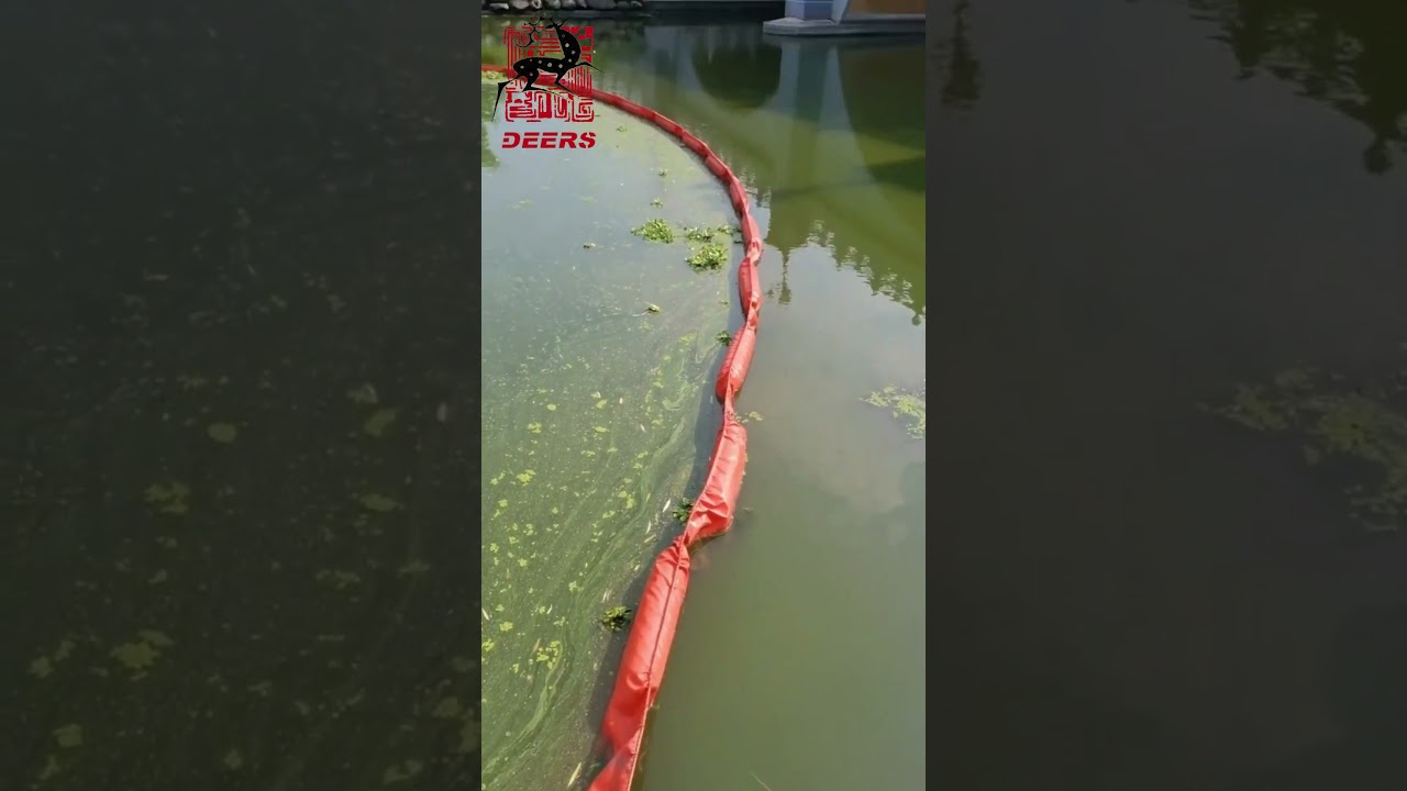 Oil spill containment booms