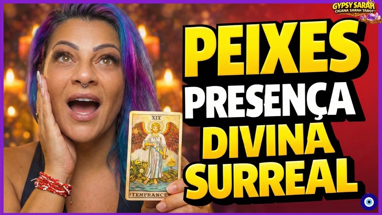 SIGNO DE PEIXES, VC VAI SE EMOCIONAR E CHORAR! UMA LEITURA FORTE QUE VAI TE ARREPIAR! A CURA!