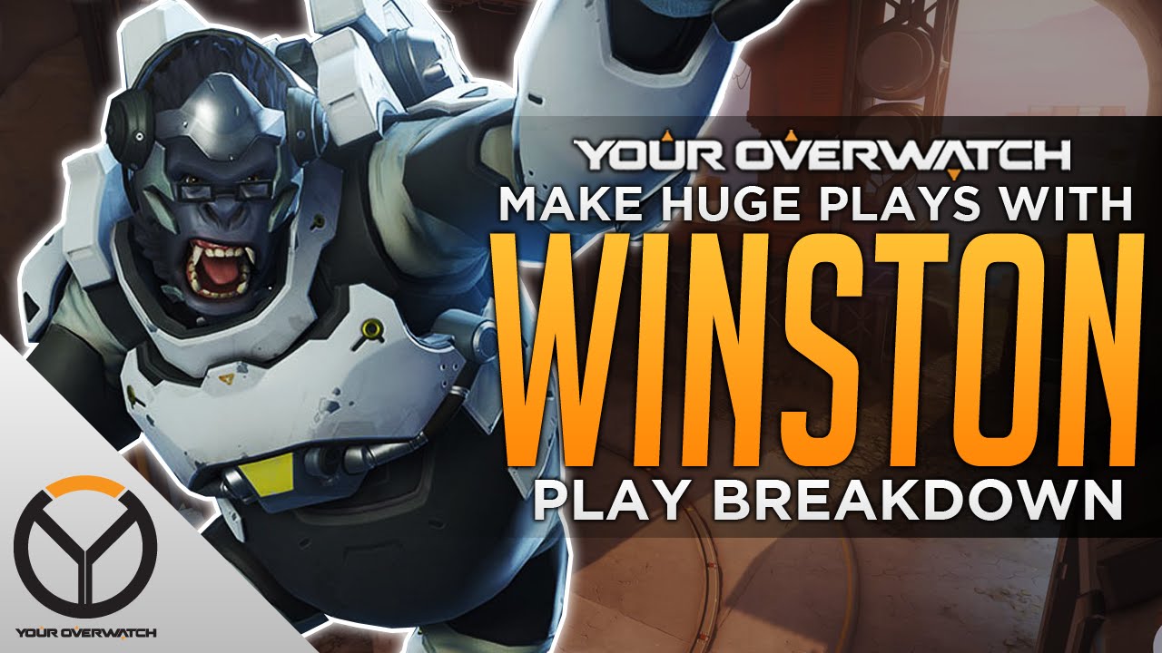 Overwatch: How To Winston - Impact Frags & Stall Tactics