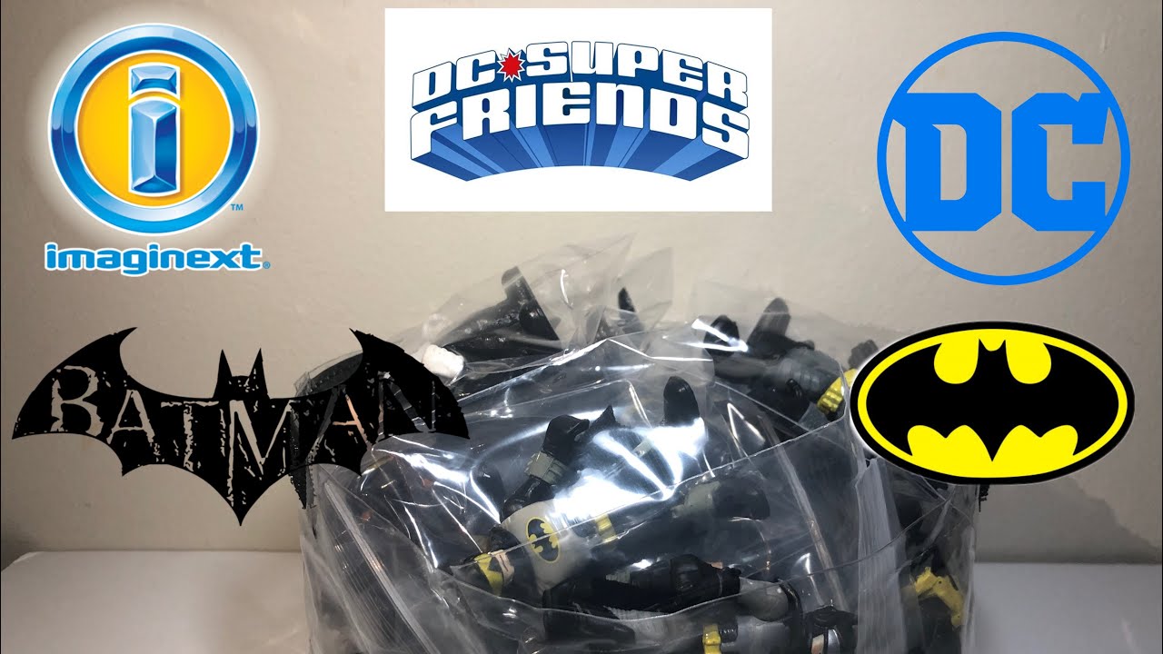 Showing all of our Imaginext Batman figures!!!