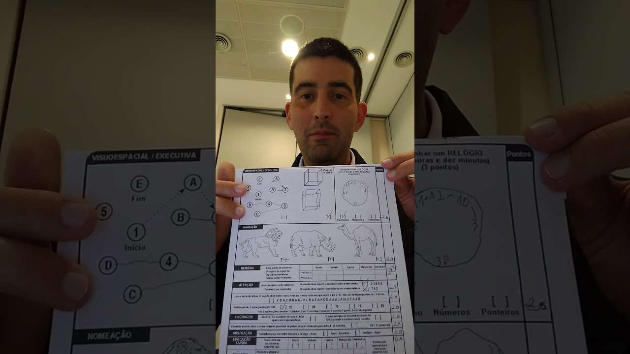 Escala Montreal de Avaliação Cognitiva