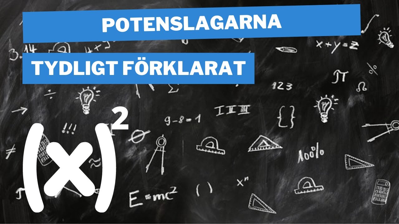 Potenser och potenslagar