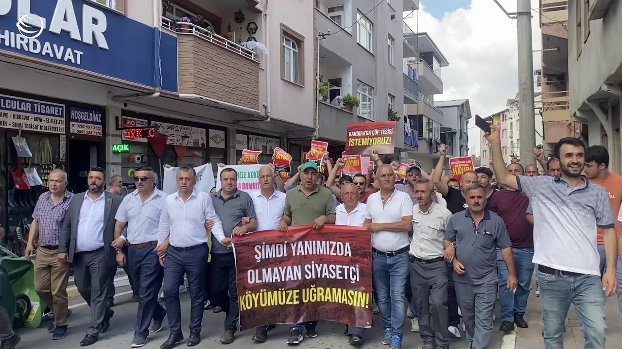 Kandıra halkı: Çöp tesisine geçit yok