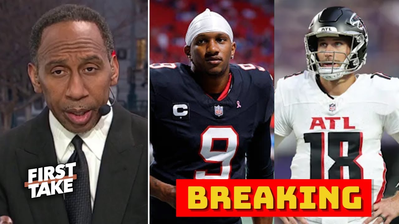 FIRST TAKE | Falcons trade up for a QB - Stephen A.: Moven on Penix Jr, Kirk Cousins as Bridge QB
