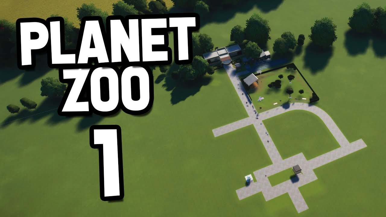 BUILDING MY OWN ZOO - Planet Zoo #1