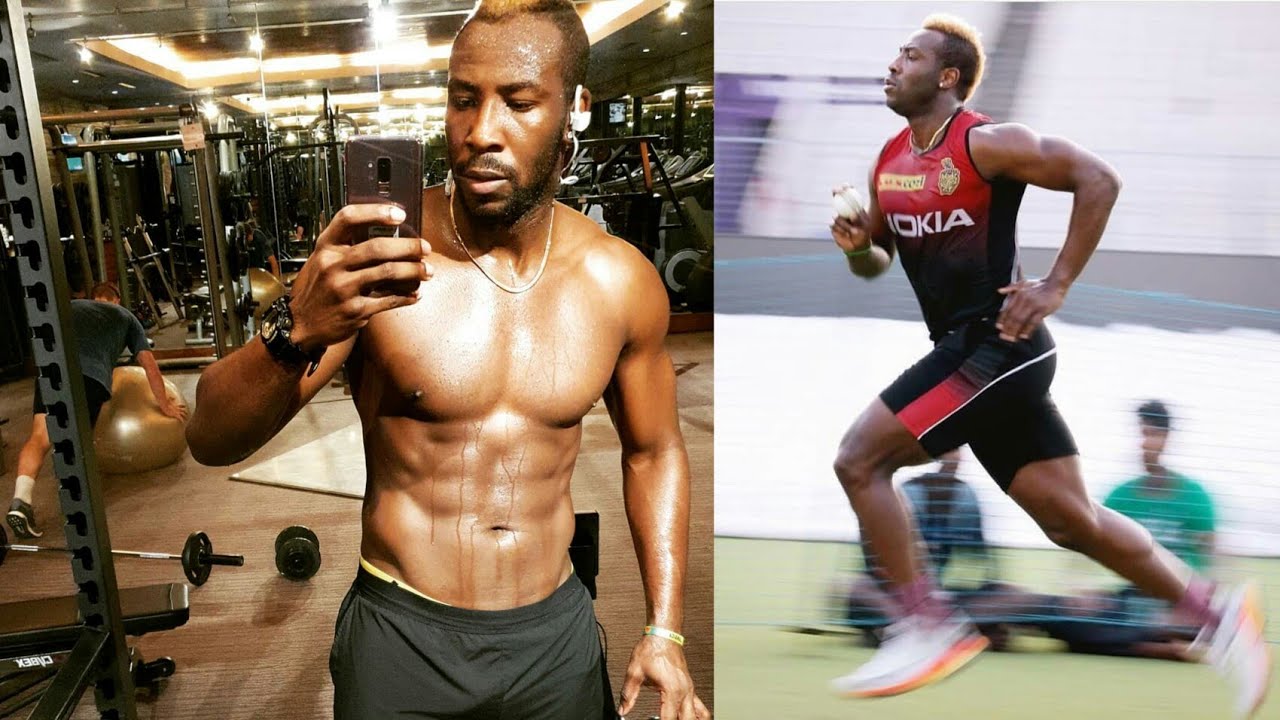 Andre Russell Hardcore Gym Strength Crossfit Weight Training  And Yo Yo Test Workout And Lean Body
