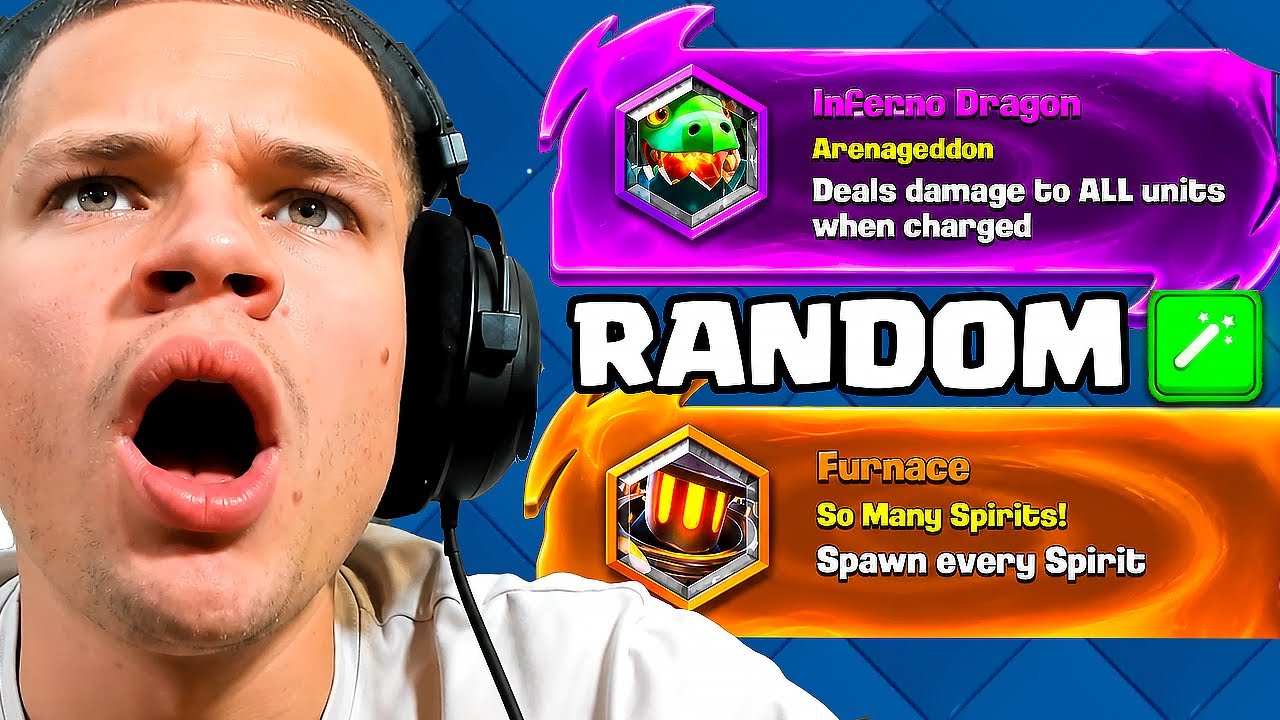 RANDOM CHAOS MODE (Clash Royale)
