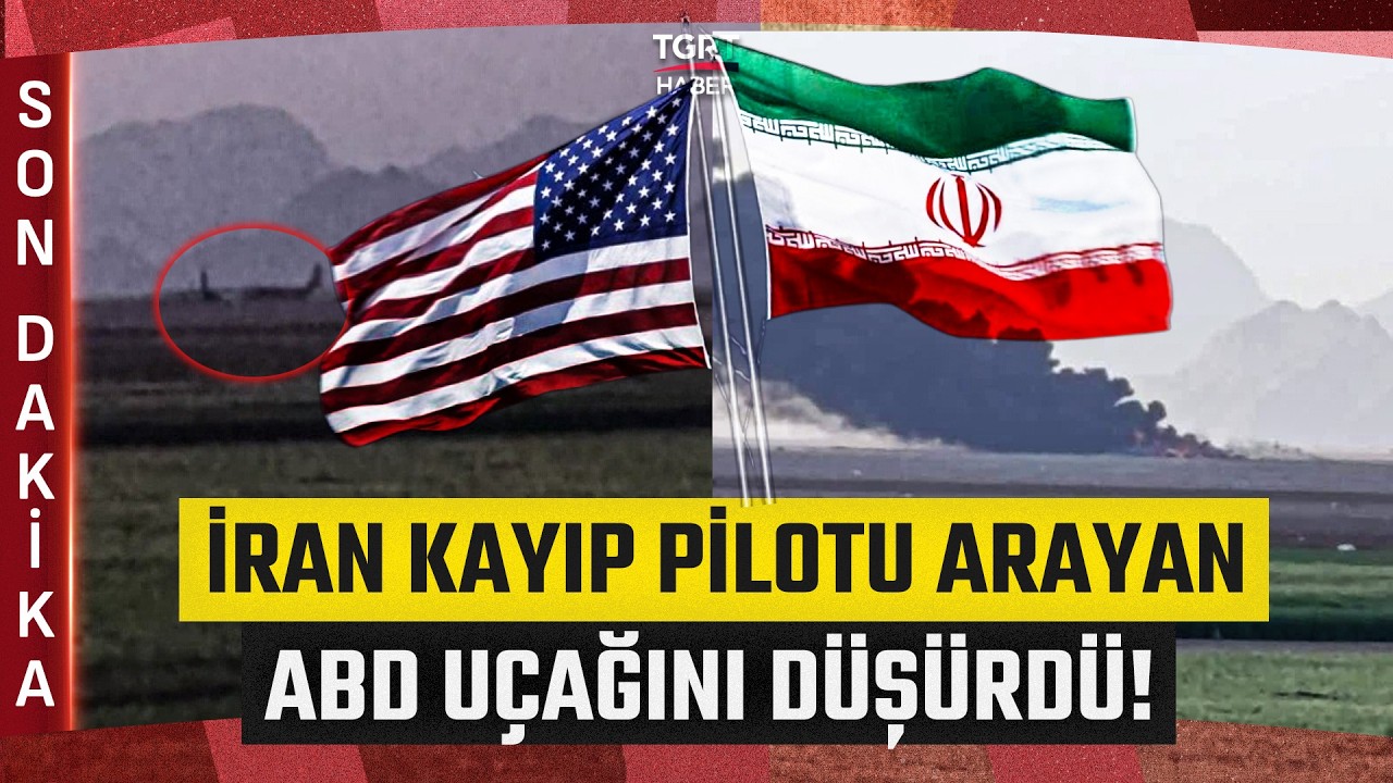 #SONDAKİKA | İran, Kayıp Pilotu Arayan ABD'ye Ait C-130 U&ccedil;ağını D&uuml;ş&uuml;rd&uuml;! - TGRT Haber