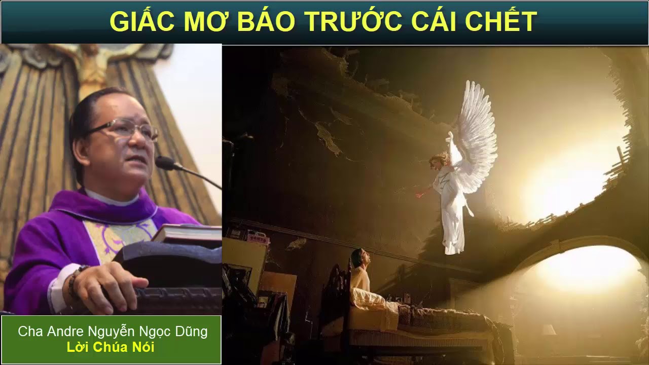NHỮNG GIẤC MƠ BÁO TRƯỚC Bài giảng công giáo hay Cha Andre Nguyễn Ngọc Dũng, DCCT