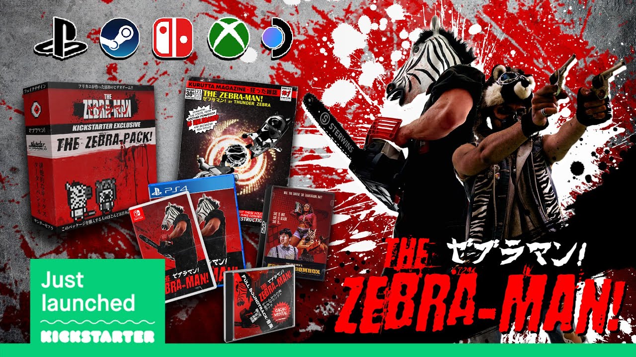The Zebra-Man! Kickstarter Trailer