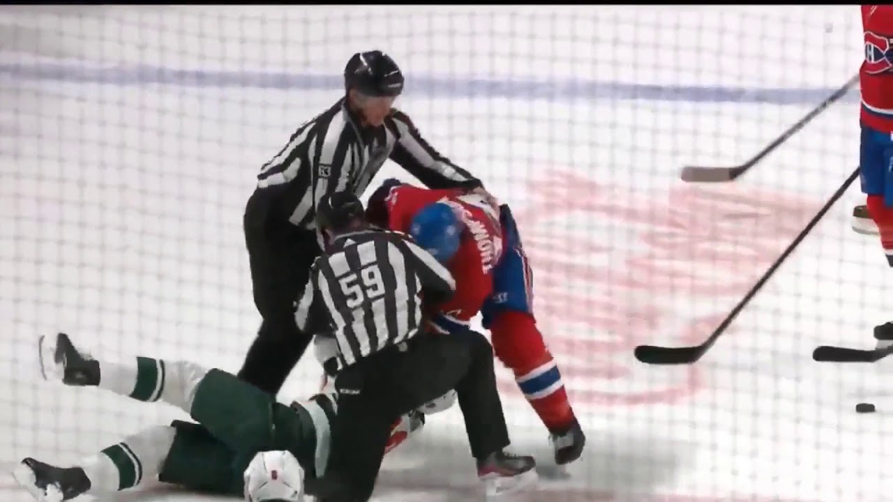 Nate Thompson vs Luke Kunin