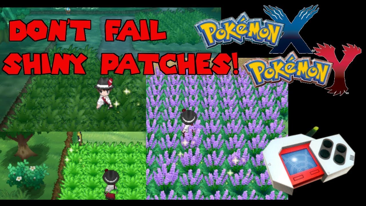 Poké Radar Tutorial: Shiny Patches - Pokémon X and Y