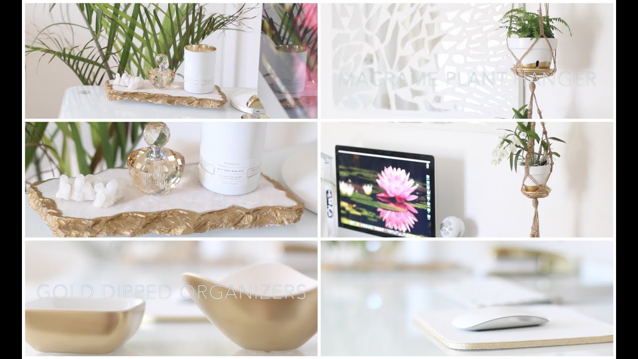 DIY Desk + Home Office Decor Ideas