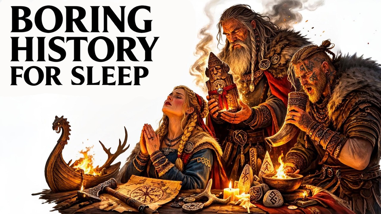 🕯️🛡️🌊 Faith and Everyday Religion in the Viking Age 📜😴 | History for Sleep
